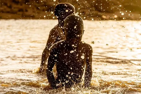 Golden Hour, Nairobi Dam, Kibera