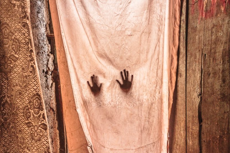 Hands on the door